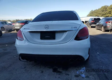 2019 Mercedes-Benz C 43 Amg z USA, uszkodzony, nr VIN 55SWF6EB3KU289464